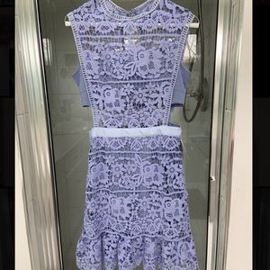 Goodnight Macaroon - Purple Lace Dress